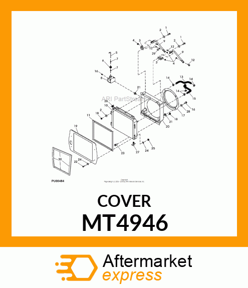 INSERT, THREADED M6 AK CRIMP MT4946