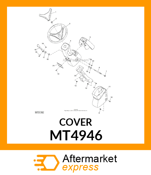 INSERT, THREADED M6 AK CRIMP MT4946