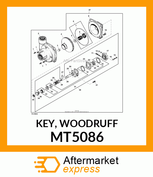 KEY, WOODRUFF MT5086