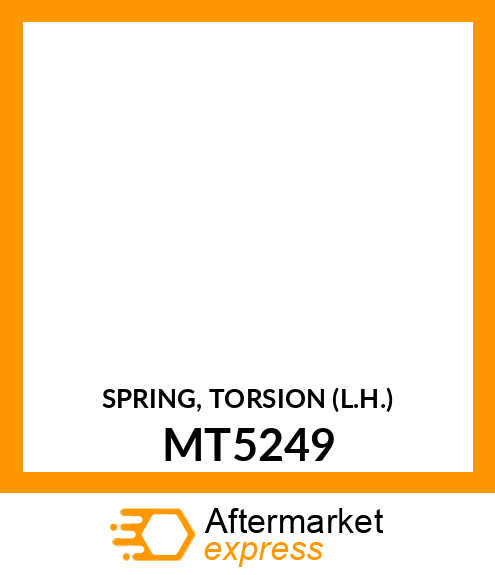 SPRING, TORSION (L.H.) MT5249