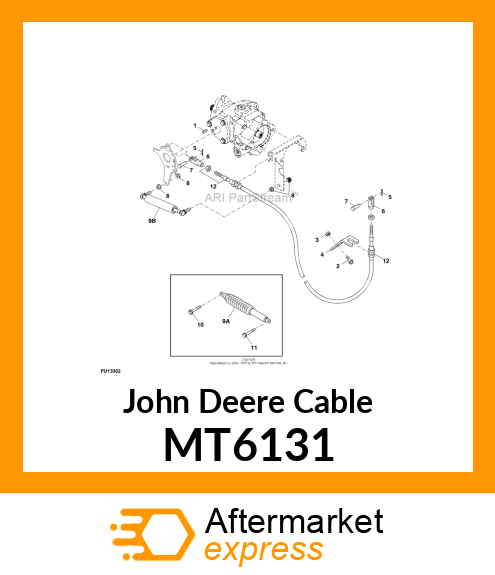 CABLE, HYDRO CONTROL MT6131