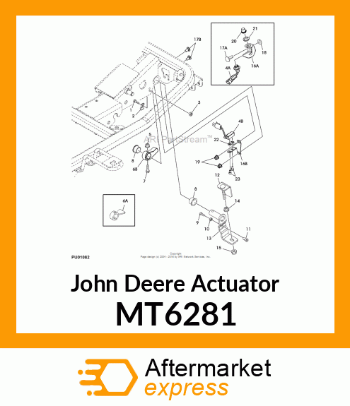 ACTUATOR, MOW MT6281