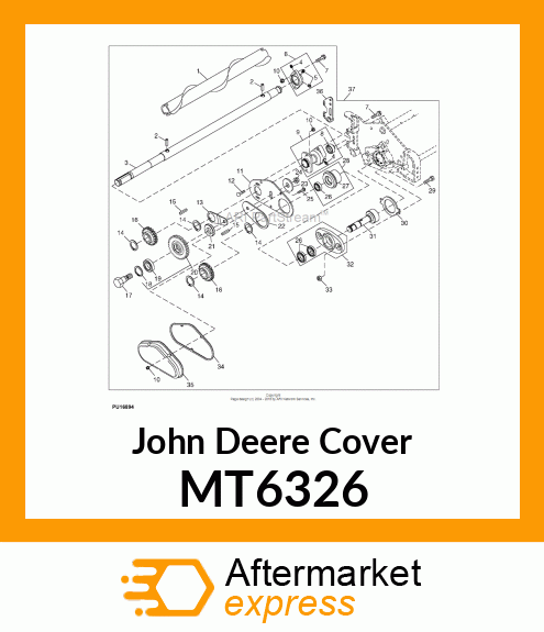 COVER (BRUSH DRIVE) MT6326