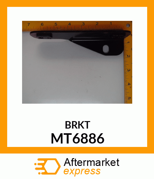 BRACKET, WELDED ALTERNATOR MT6886