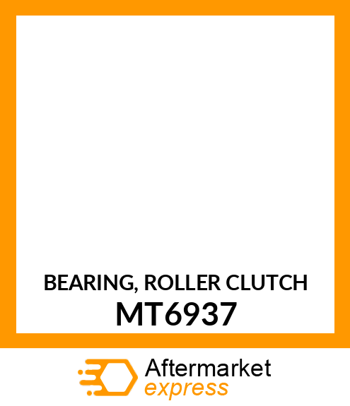 BEARING, ROLLER CLUTCH MT6937