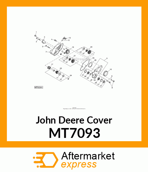 COVER (WBGM GTC DRIVE) MT7093