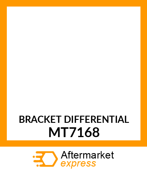 BRACKET DIFFERENTIAL MT7168