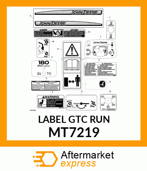 LABEL GTC RUN MT7219