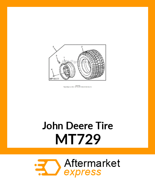 TIRE,26.5 MT729