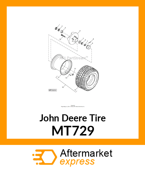 TIRE,26.5 MT729