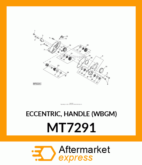 ECCENTRIC, HANDLE (WBGM) MT7291