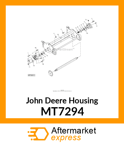 HOUSING (STATIONARY REEL) MT7294