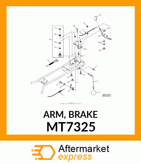 ARM, BRAKE MT7325