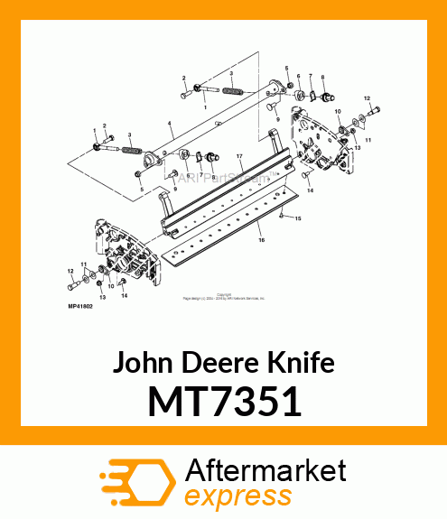 STATIONARY KNIFE MT7351