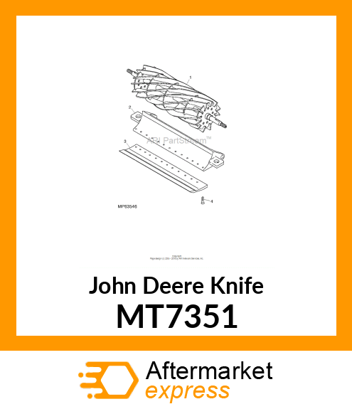 STATIONARY KNIFE MT7351