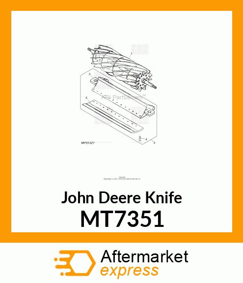 STATIONARY KNIFE MT7351