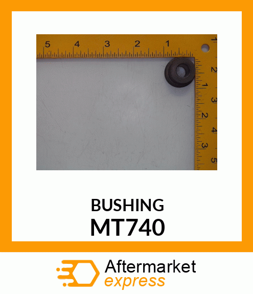 BUSHING, BUSHING, FLANGED MT740