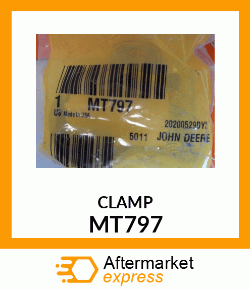 CLAMP, MUFFLER MT797