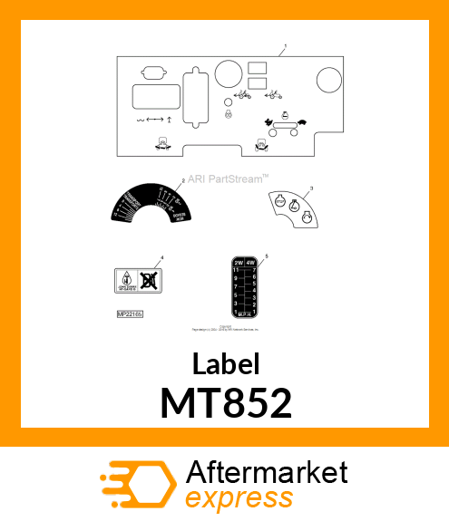 Label MT852