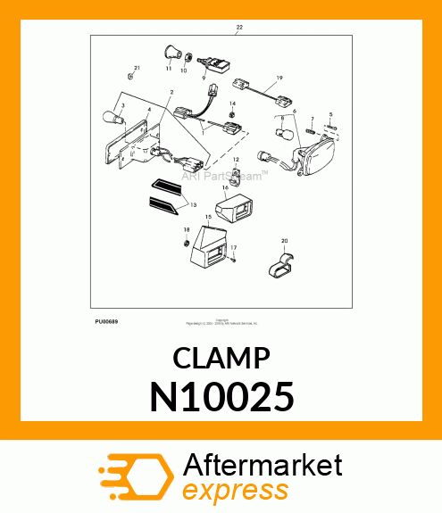 CLAMP FRAME N10025