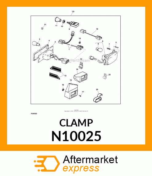 CLAMP FRAME N10025