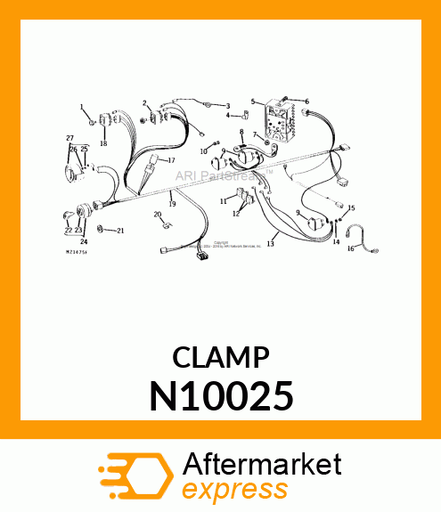 CLAMP FRAME N10025