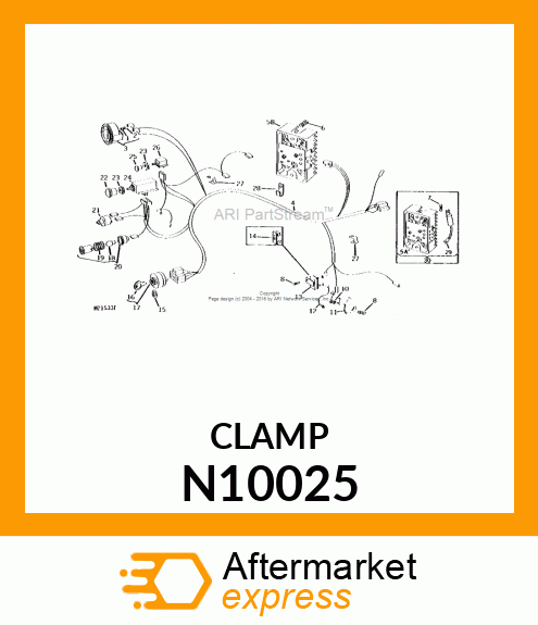 CLAMP FRAME N10025