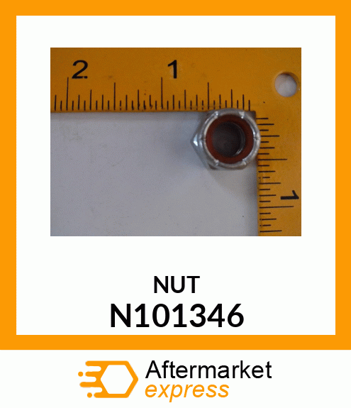 LOCK NUT, NUT STOP 7/16 N101346