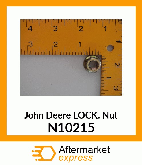 LOCK NUT, 3/8 N10215