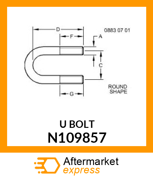 Bolt N109857