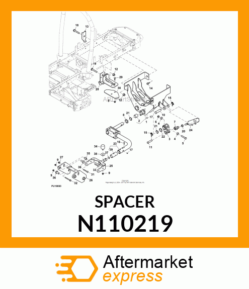SPACER IDLER N110219