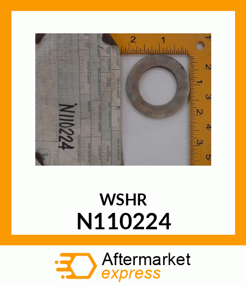 WASHER HEAT TREATED N110224