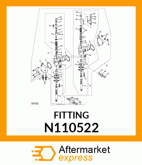 ADAPTER PRESSURE LINE N110522