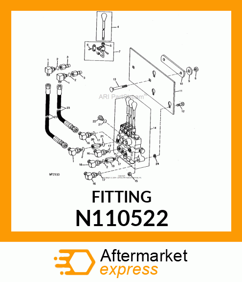 ADAPTER PRESSURE LINE N110522