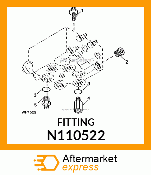 ADAPTER PRESSURE LINE N110522