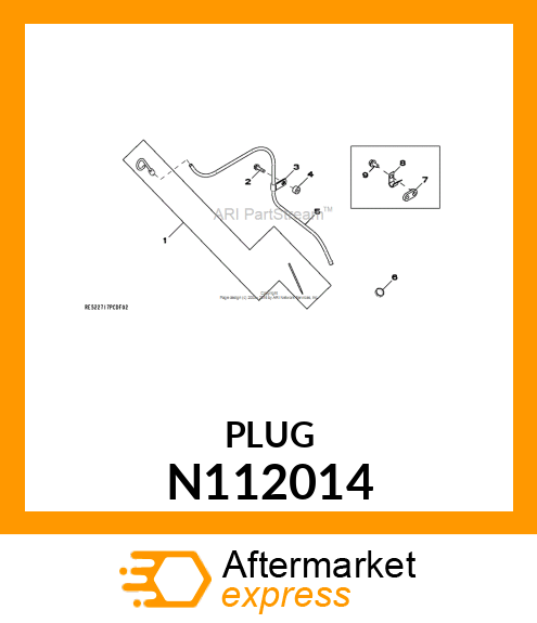 PLUG EXPANSION CUP TYPE N112014