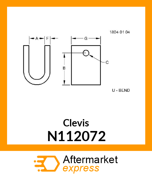 Clevis N112072