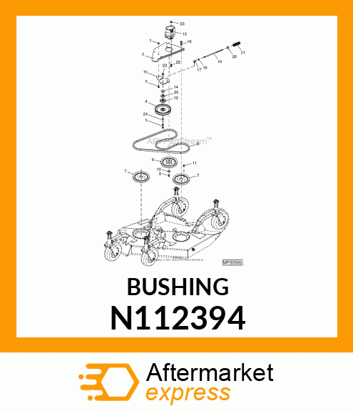 BUSHING SPINDLE FRONT N112394