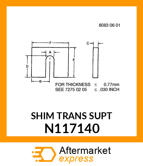 SHIM TRANS SUPT N117140