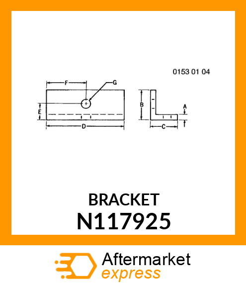 BRACKET N117925