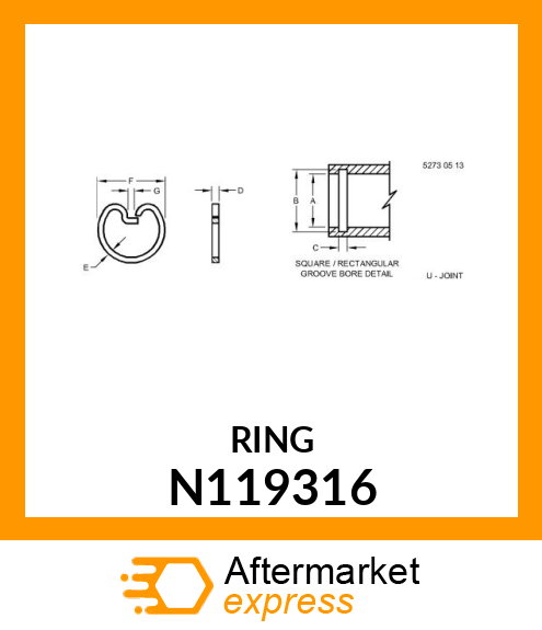 RING SNAP N119316