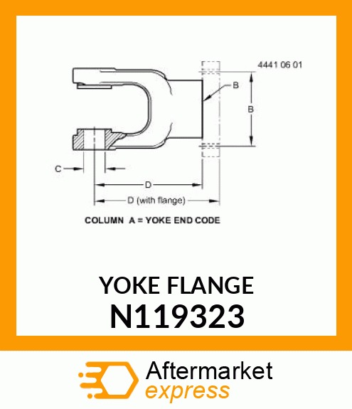 YOKE FLANGE N119323