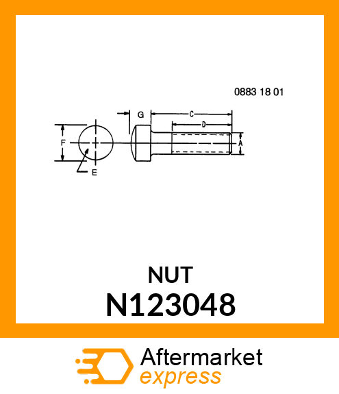 SOCKET JAM SCREW N123048