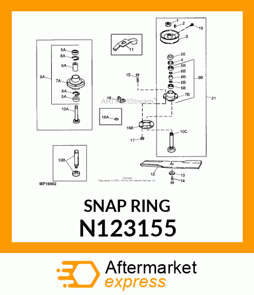 RING INTERNAL SNAP N123155