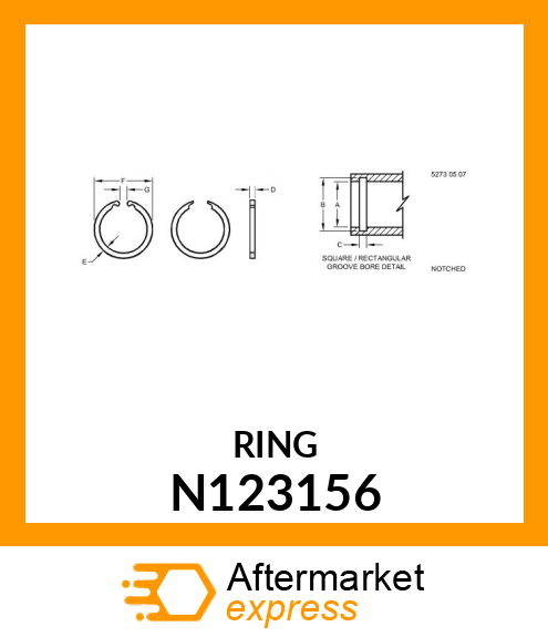 RING INTERNAL SNAP N123156