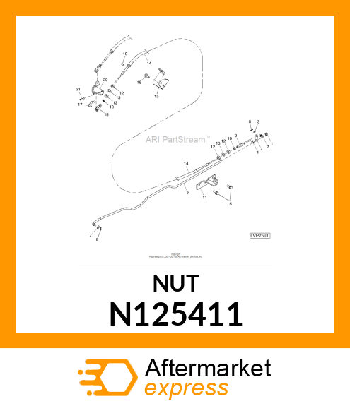 NUT N125411