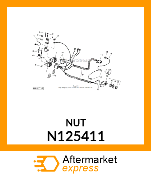 NUT N125411