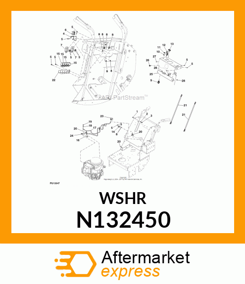 LOCK WASHER, WASHER LOCK N132450