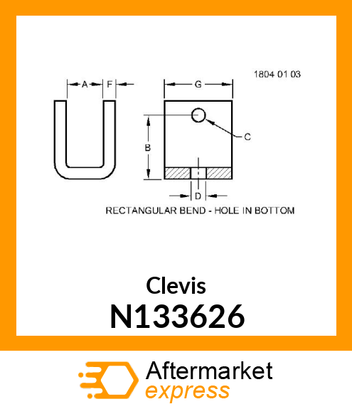 Clevis N133626