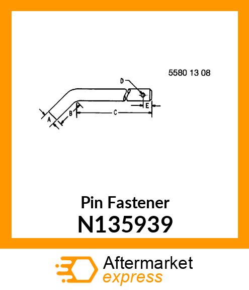 Pin Fastener N135939